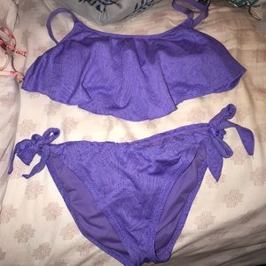 Purple bikini